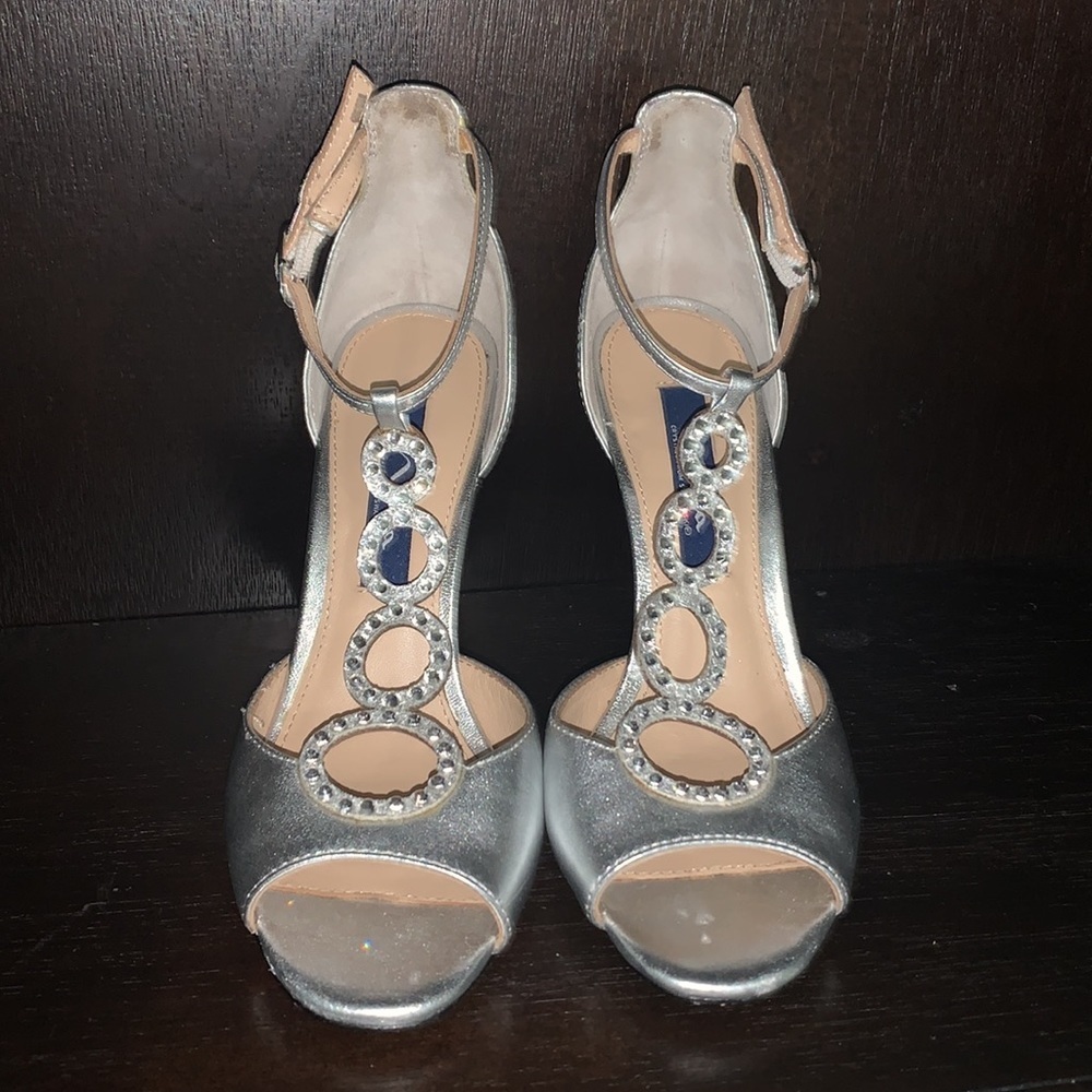 Nina Swarovski Crystal Shoes size 6M - Picture 2 of 8